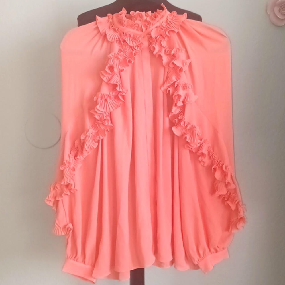 Ungaro Ruffled Blouse